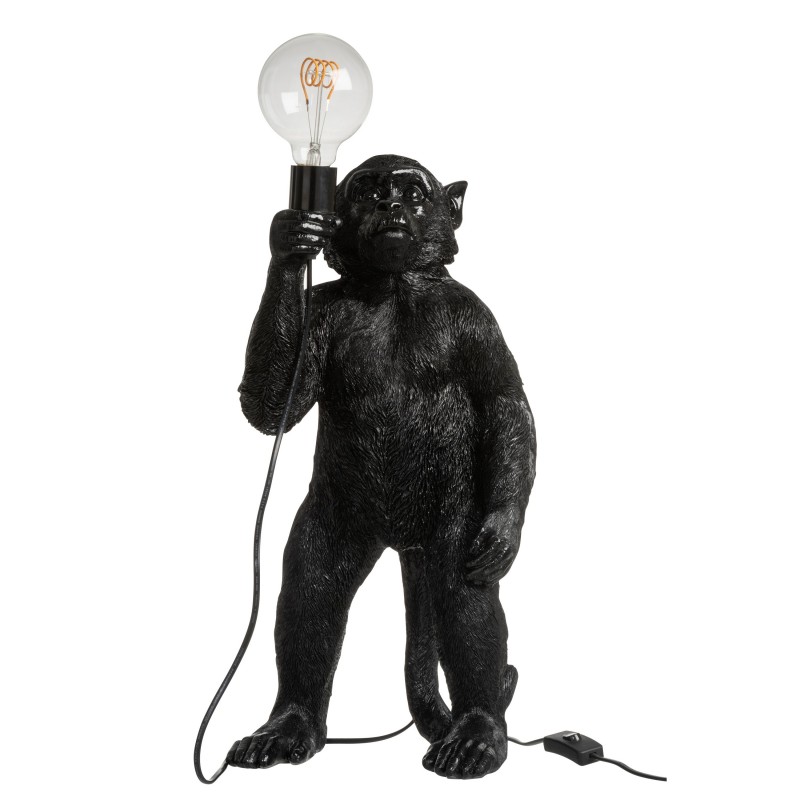 TABLE LAMP MONKEY BLACK 55     - TABLE LAMPS